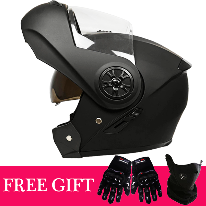 Motorcycle Helmet Sun Visor Inner - Hochklappbarer Motorradhelm mit abnehmbarer Innensonnenblende für