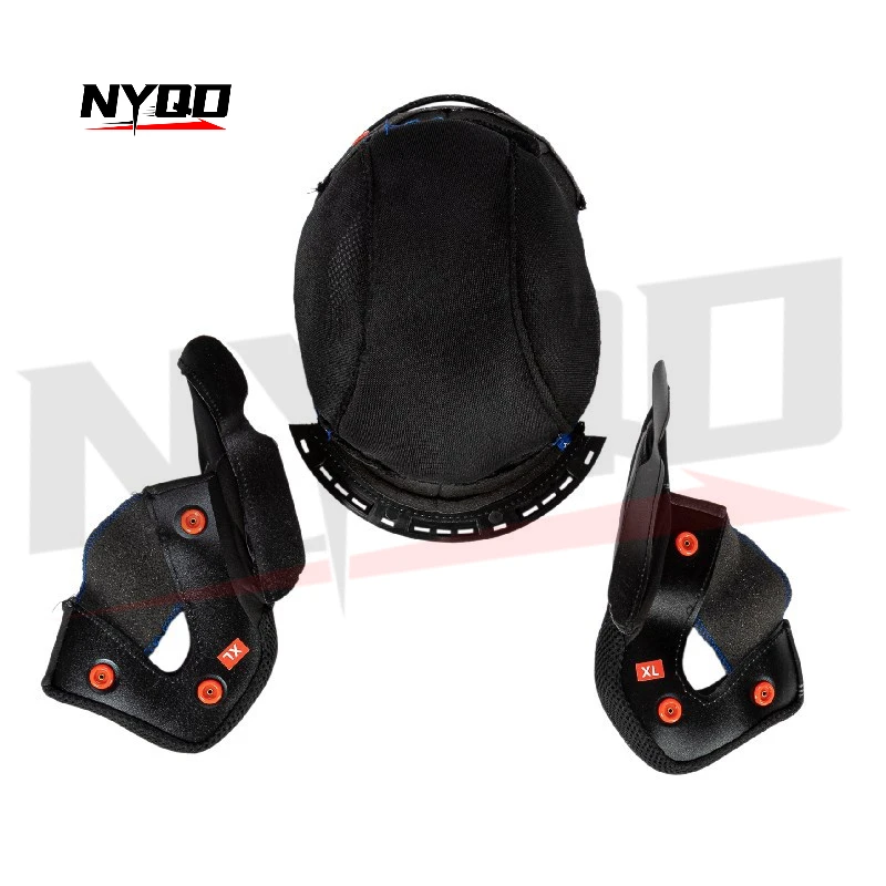 Helmet Replacement Liner Pads - MTThunder 3JET Helm Liner Ohrpolster Original