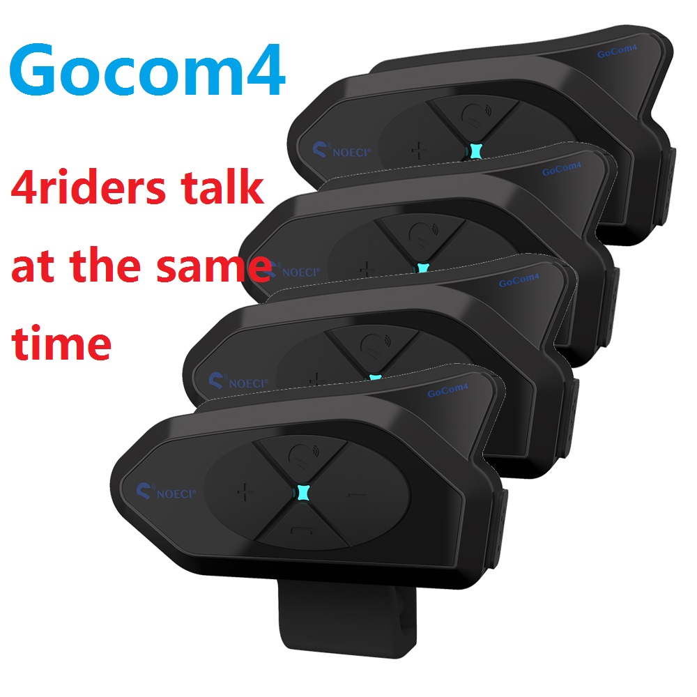 Motorcycle Helmet Bluetooth Built In - Gocom4 Motorrad Bluetooth Intercom Helm Kommunikator