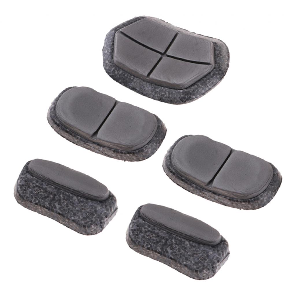 Helmet Replacement Liner Pads - Komfort-Schaumstoff-Polsterungsset für Schnellwechsel-Pads, atmungsaktive Innenfutter-Jagdhelm-Abdeckung