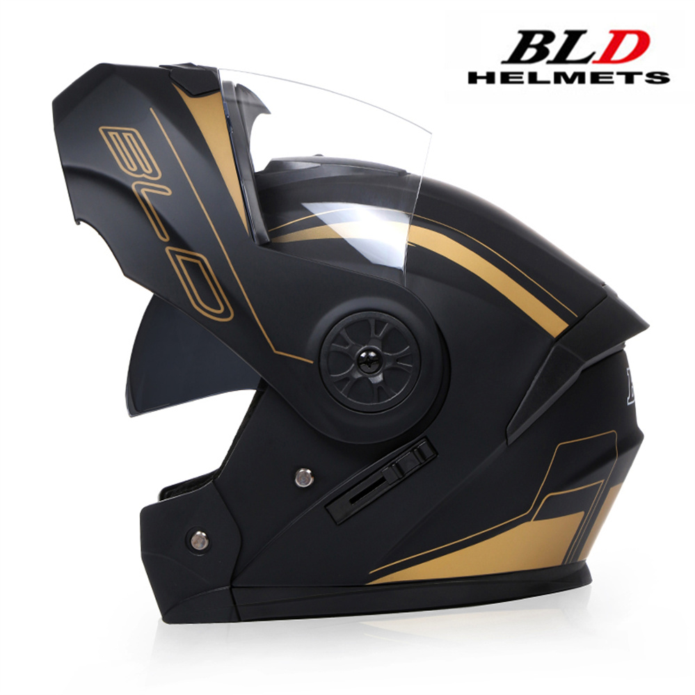 Modular Motorcycle Helmet Dot Approved - Personalisierter Full Face Casco Flip Up