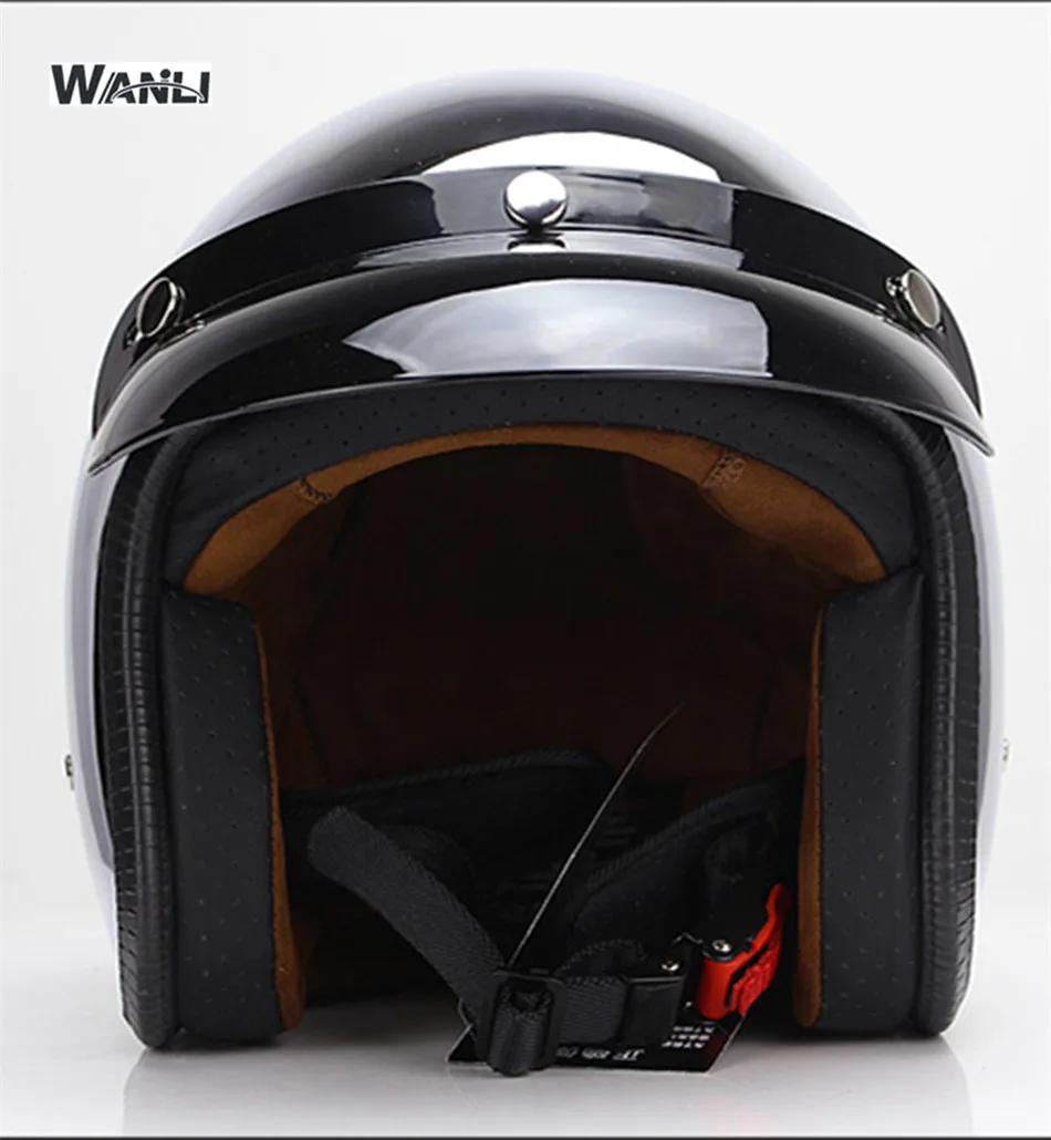 Spiegel Silber Chrom Motorrad  – Open Face Helmet Retro Vintage Bewertung und Preis