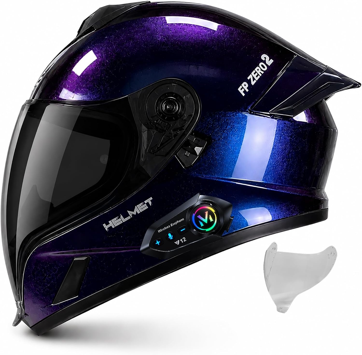 Bluetooth-Vollvisier-Motorradh – Full Face Helmet Carbon Fiber Bewertung und Preis