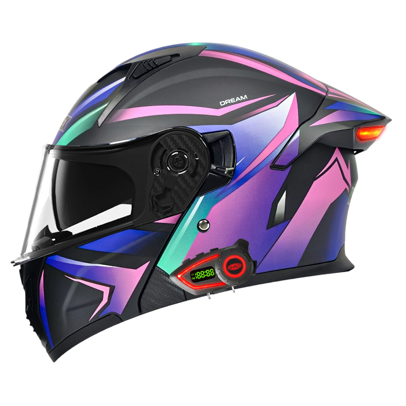 DOT-zertifizierte Motorradhelm – Motorcycle Helmet Bluetooth Built In Bewertung und Preis