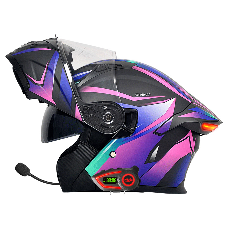 DOT-zertifizierte Motorradhelm – Motorcycle Helmet Bluetooth Built In Bewertung und Preis
