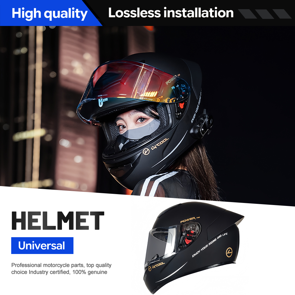 Vollvisier-Motorradhelm mit Do – Motorcycle Helmet Sun Visor Inner Bewertung und Preis