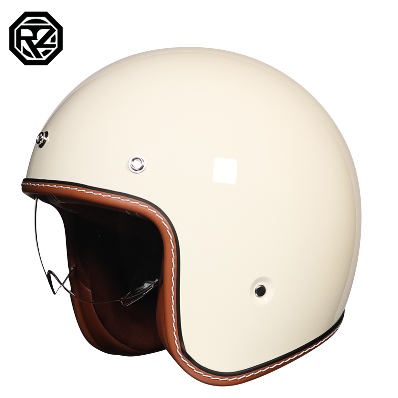 Retro Open Face Motorradhelm D – Open Face Helmet Retro Vintage Bewertung und Preis