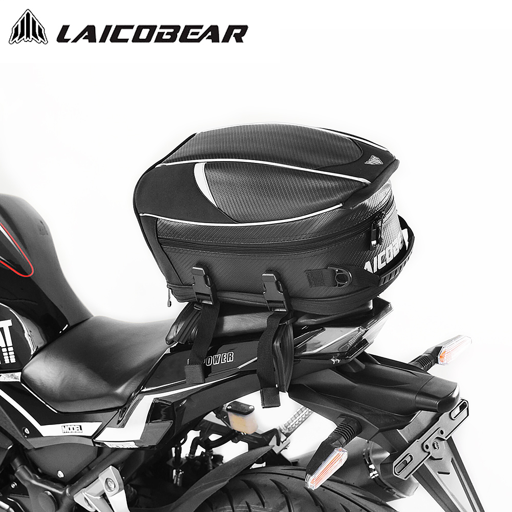 Motorrad-Hecktasche, schwarz,  – Motorcycle Helmet Bag Backpack Bewertung und Preis