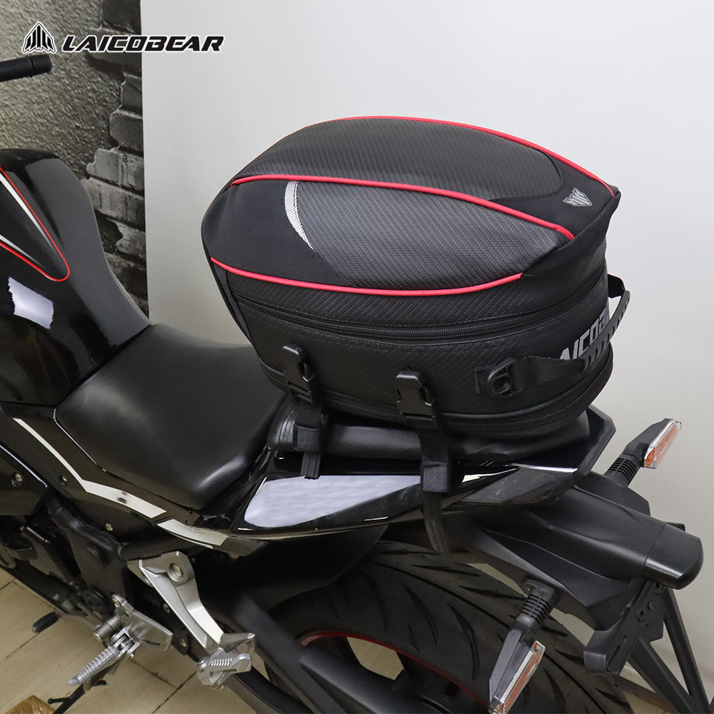 Motorrad-Hecktasche, schwarz,  – Motorcycle Helmet Bag Backpack Bewertung und Preis