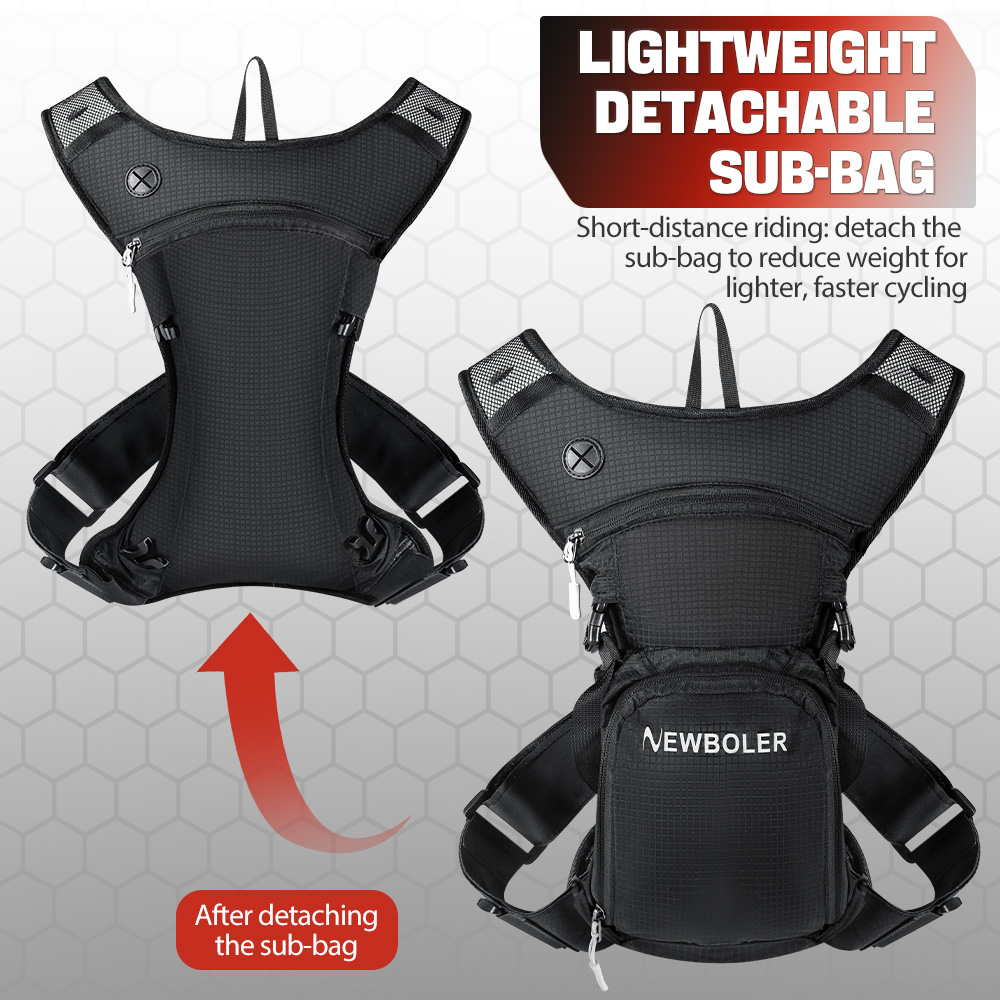 NEWBOLER 8L Motorrad-Trinkruck – Motorcycle Helmet Bag Backpack Bewertung und Preis