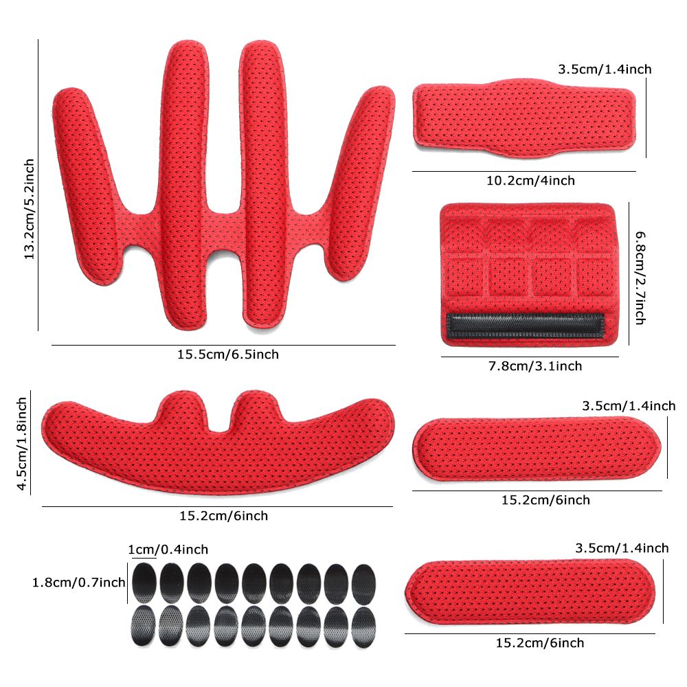1Set Universal-Helm-Schaumstof – Helmet Replacement Liner Pads Bewertung und Preis
