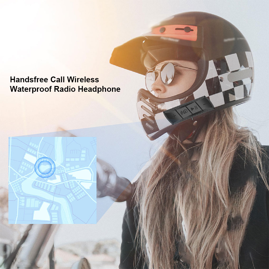 Motorradhelm-Radio-Kopfhörer,  – Motorcycle Helmet Bluetooth Built In Bewertung und Preis
