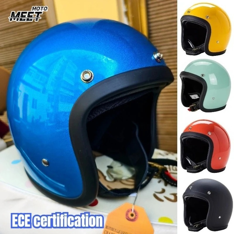 Japanischer Korea-Stil Open Fa – Open Face Helmet Retro Vintage Bewertung und Preis