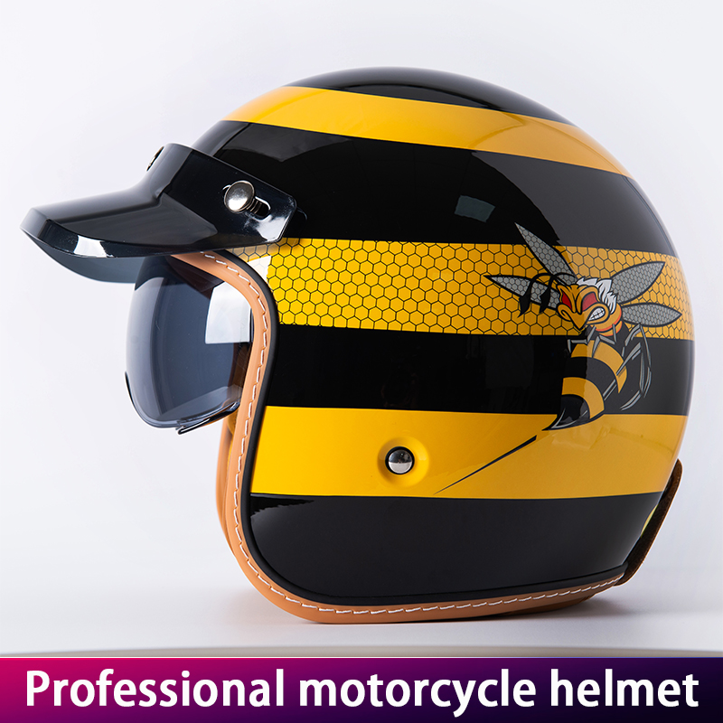DOT-Zertifizierter Retro 3/4 O – Open Face Helmet Retro Vintage Bewertung und Preis