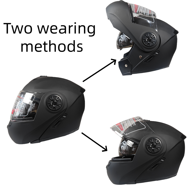 Klappbarer Motorradhelm mit ab – Motorcycle Helmet Sun Visor Inner Bewertung und Preis