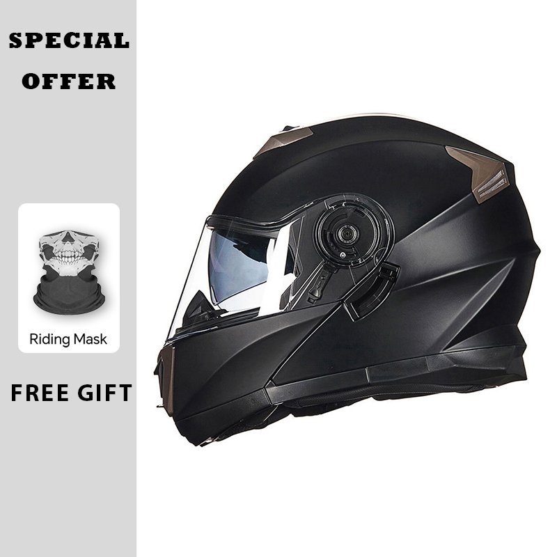 Motorradhelme Modularer hochkl – Modular Motorcycle Helmet Dot Approved Bewertung und Preis
