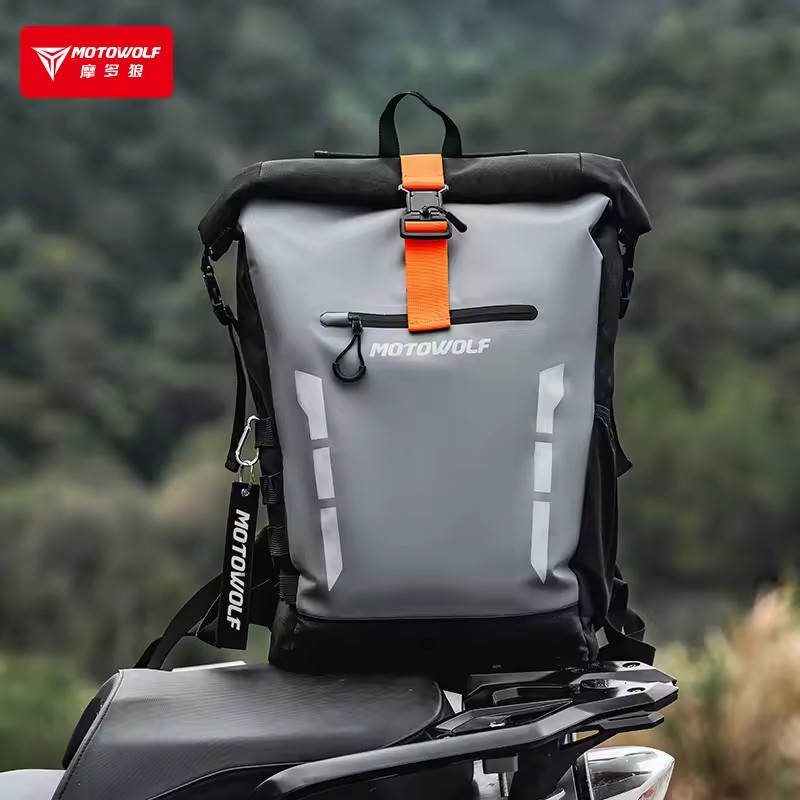 Motowolf Wasserdichter Motorra – Motorcycle Helmet Bag Backpack Bewertung und Preis