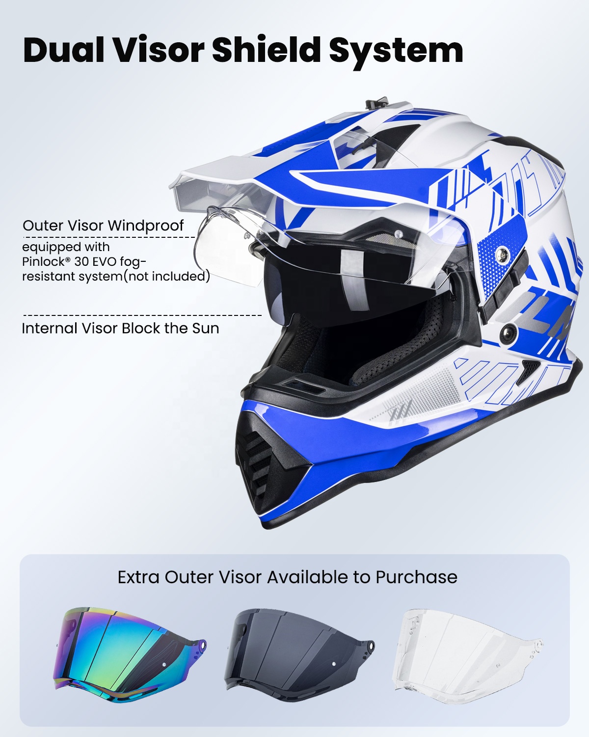 ILM Dual Sport Adventure Motor – Dual Sport Helmet Adventure Bewertung und Preis