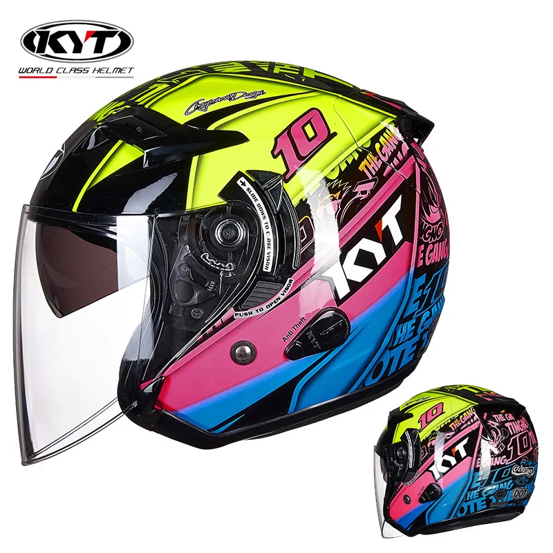 Kyt Motorrad Helm Jet Vintage  – Open Face Helmet Retro Vintage Bewertung und Preis