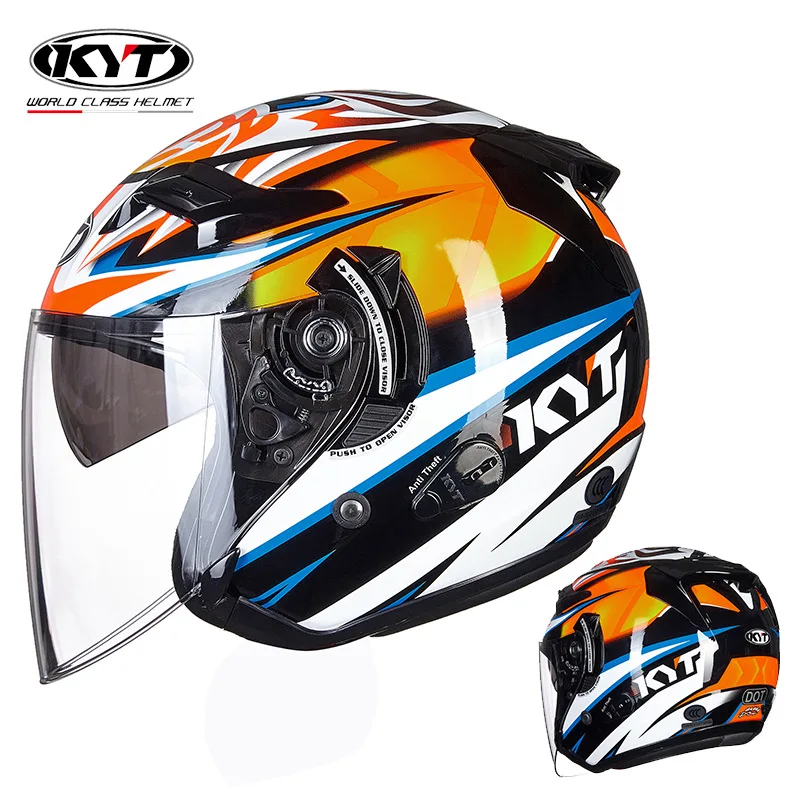 Kyt Motorrad Helm Jet Vintage  – Open Face Helmet Retro Vintage Bewertung und Preis