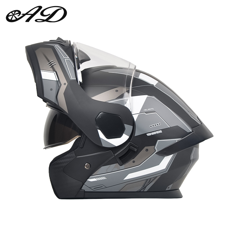 DOT-Zertifizierter Ad Factory  – Motorcycle Helmet Bluetooth Built In Bewertung und Preis