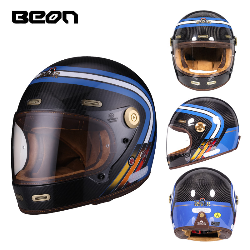 BEON 512 Motorrad-Vollhelm, Re – Full Face Helmet Carbon Fiber Bewertung und Preis