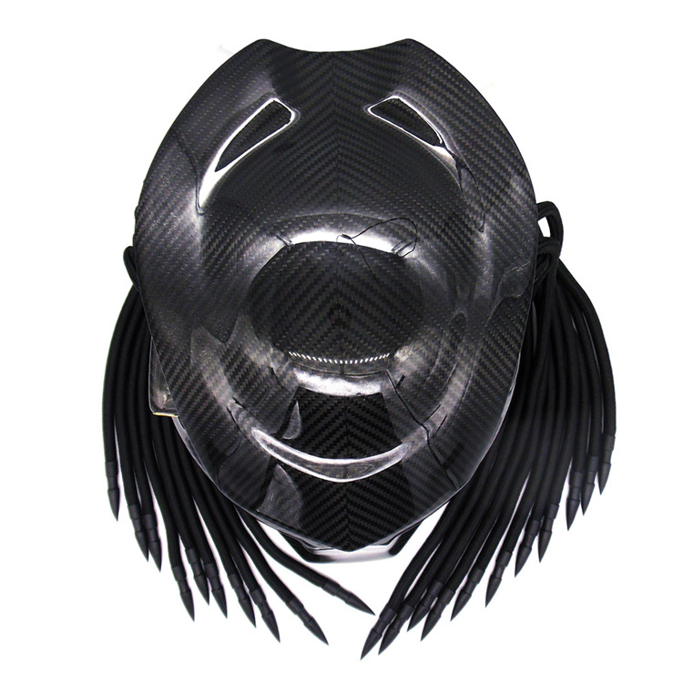 Carbon-Faser Schwarzer Motorra – Full Face Helmet Carbon Fiber Bewertung und Preis