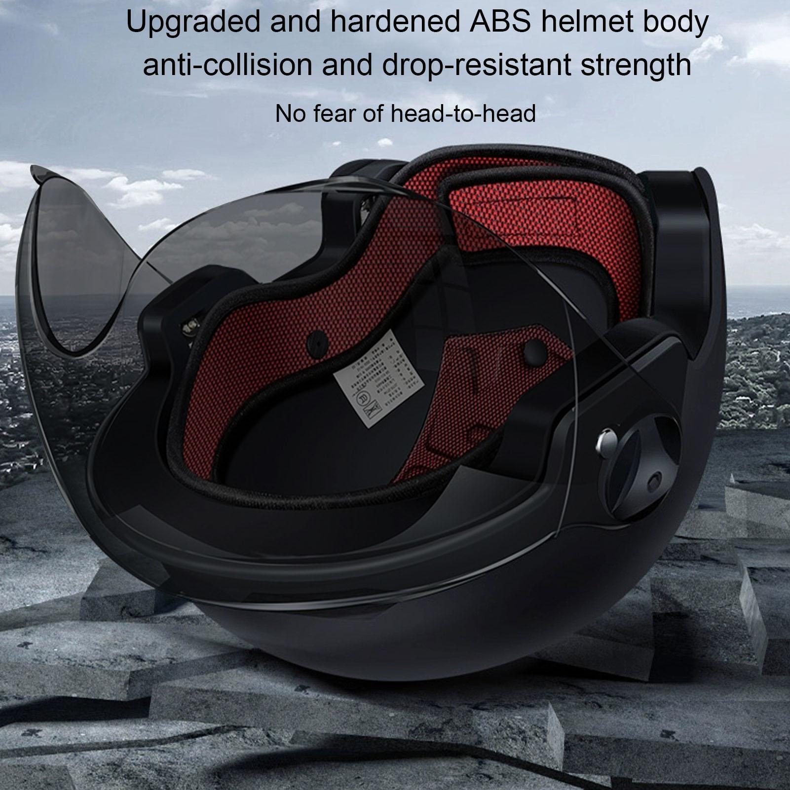 Motorradhelm Halbschalenhelm m – Motorcycle Helmet Sun Visor Inner Bewertung und Preis