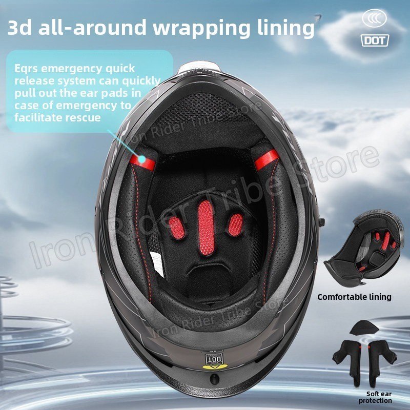 Modularer Klapphelm für Motorr – Flip Up Helmet Dual Visor Bewertung und Preis