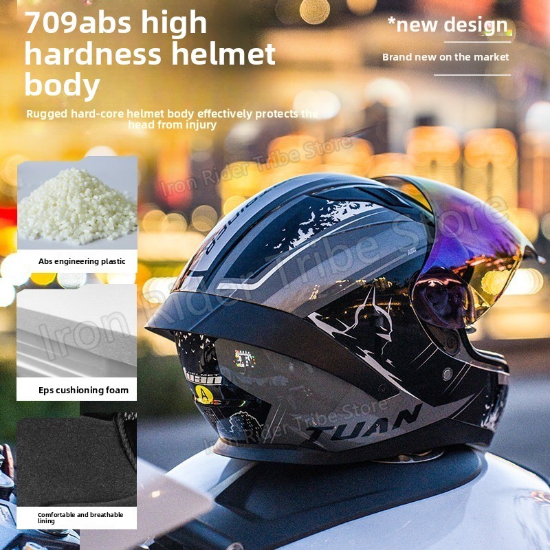 Modularer Klapphelm für Motorr – Flip Up Helmet Dual Visor Bewertung und Preis