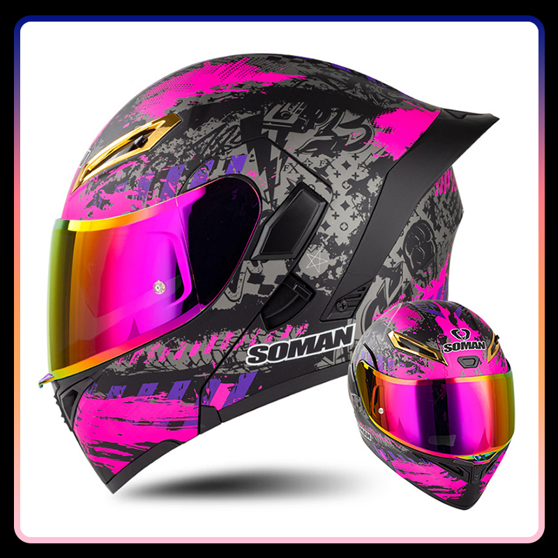 Männer Frauen Motorrad Helme I – Modular Motorcycle Helmet Dot Approved Bewertung und Preis