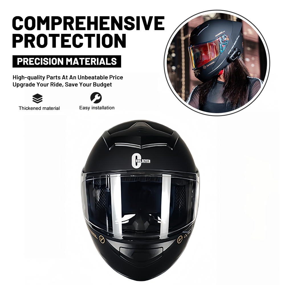 Vollvisier-Motorradhelm mit Do – Motorcycle Helmet Sun Visor Inner Bewertung und Preis
