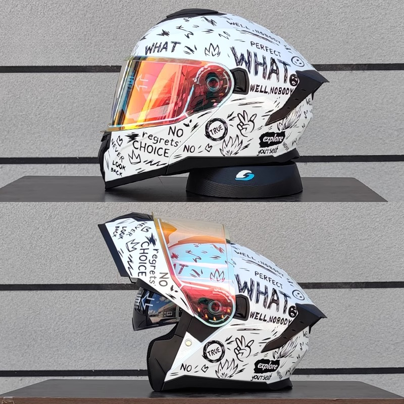 Neuer modularer Flip-Motorradh – Modular Motorcycle Helmet Dot Approved Bewertung und Preis