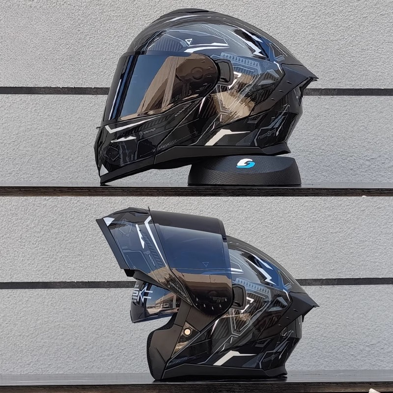 Neuer modularer Flip-Motorradh – Modular Motorcycle Helmet Dot Approved Bewertung und Preis