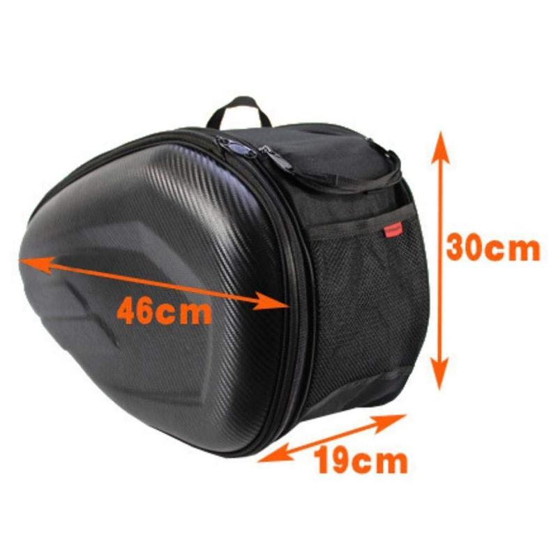 Schwarz 36-58l Motorrad Sattel – Motorcycle Helmet Bag Backpack Bewertung und Preis