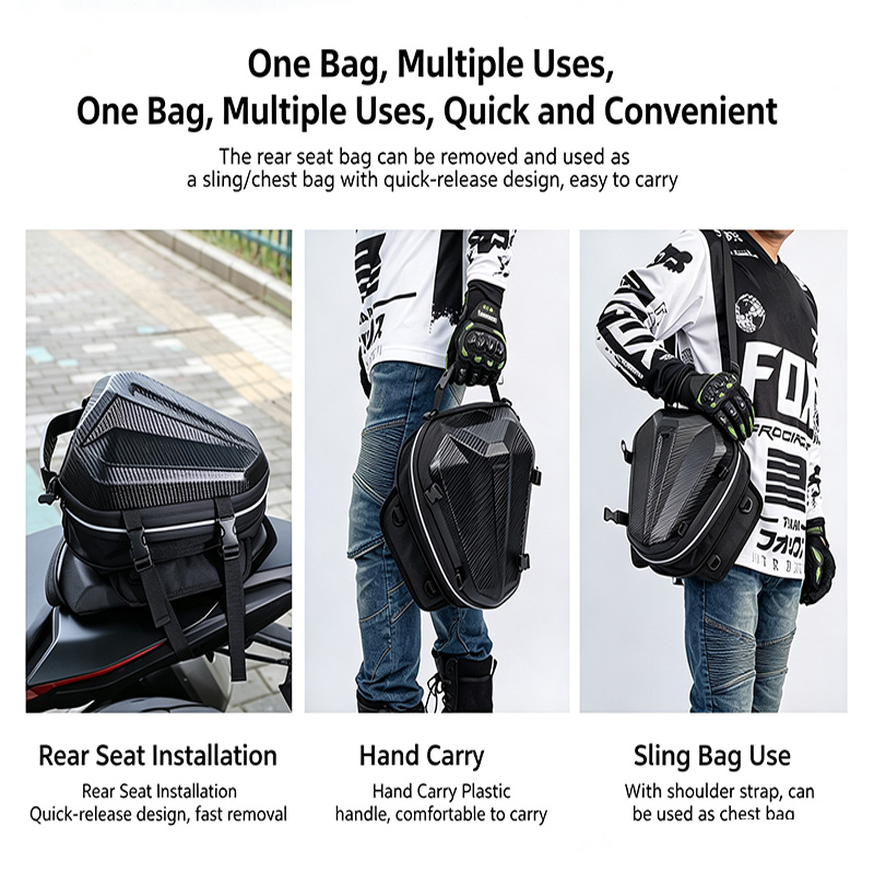 Wasserdichte Motorrad-Hecktasc – Motorcycle Helmet Bag Backpack Bewertung und Preis