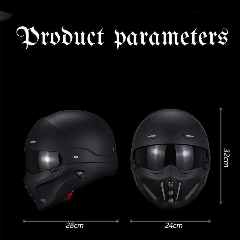 Vintage Retro Motorradhelm Cas – Full Face Helmet Carbon Fiber Bewertung und Preis