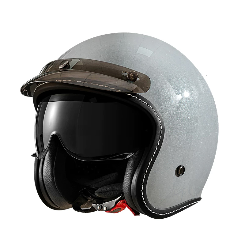 Retro Open-Face 3/4 Halb-Motor – Motorcycle Helmet Sun Visor Inner Bewertung und Preis
