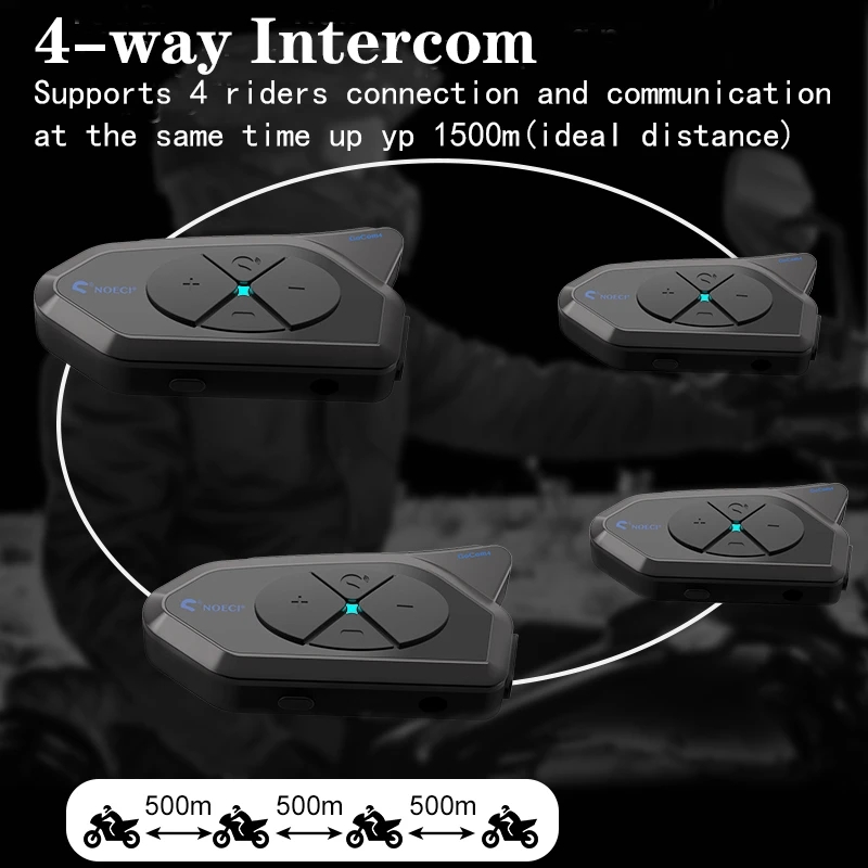 Gocom4 Motorrad Bluetooth Inte – Motorcycle Helmet Bluetooth Built In Bewertung und Preis