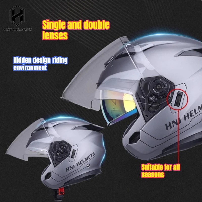 Angesagter Motorrad-Halbhelm 3 – Motorcycle Helmet Bluetooth Built In Bewertung und Preis