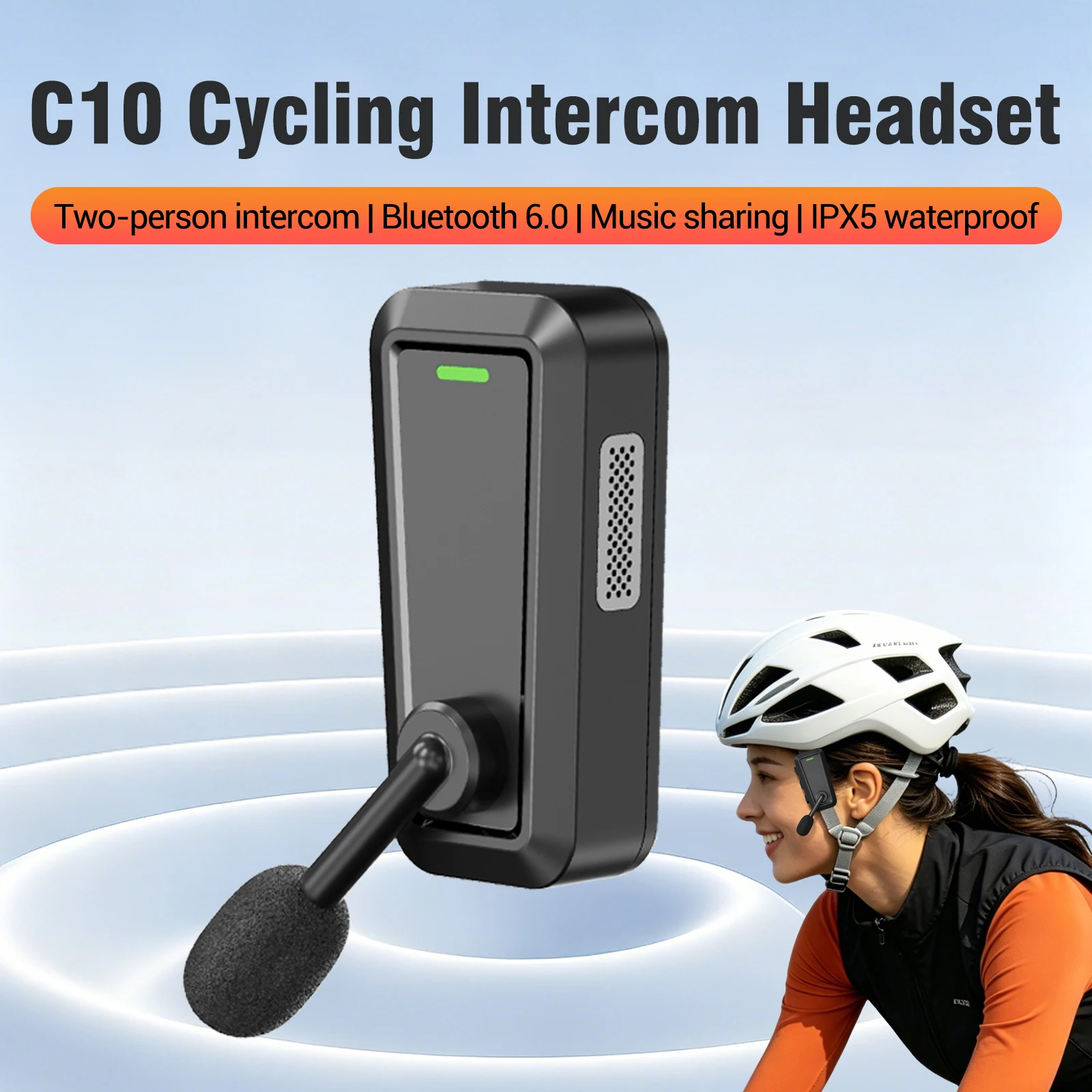 1/2 Stück C10 Helm-Intercom-He – Motorcycle Helmet Bluetooth Built In Bewertung und Preis