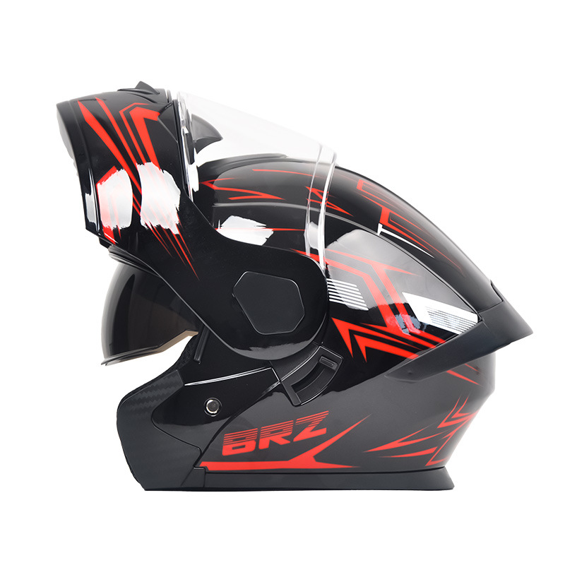 ABS Klapphelm Open-Face Motorr – Flip Up Helmet Dual Visor Bewertung und Preis