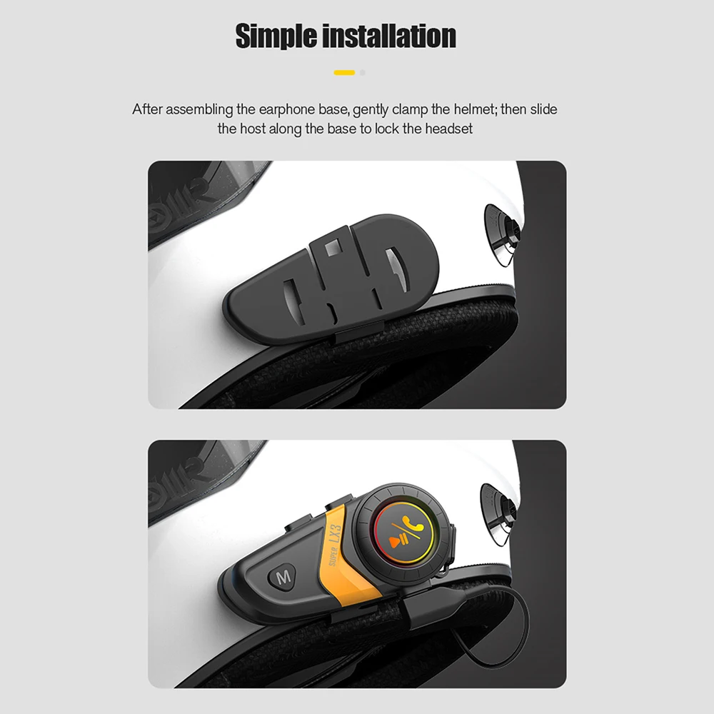 Lx3 Motorrad Helm Headset drah – Motorcycle Helmet Bluetooth Built In Bewertung und Preis